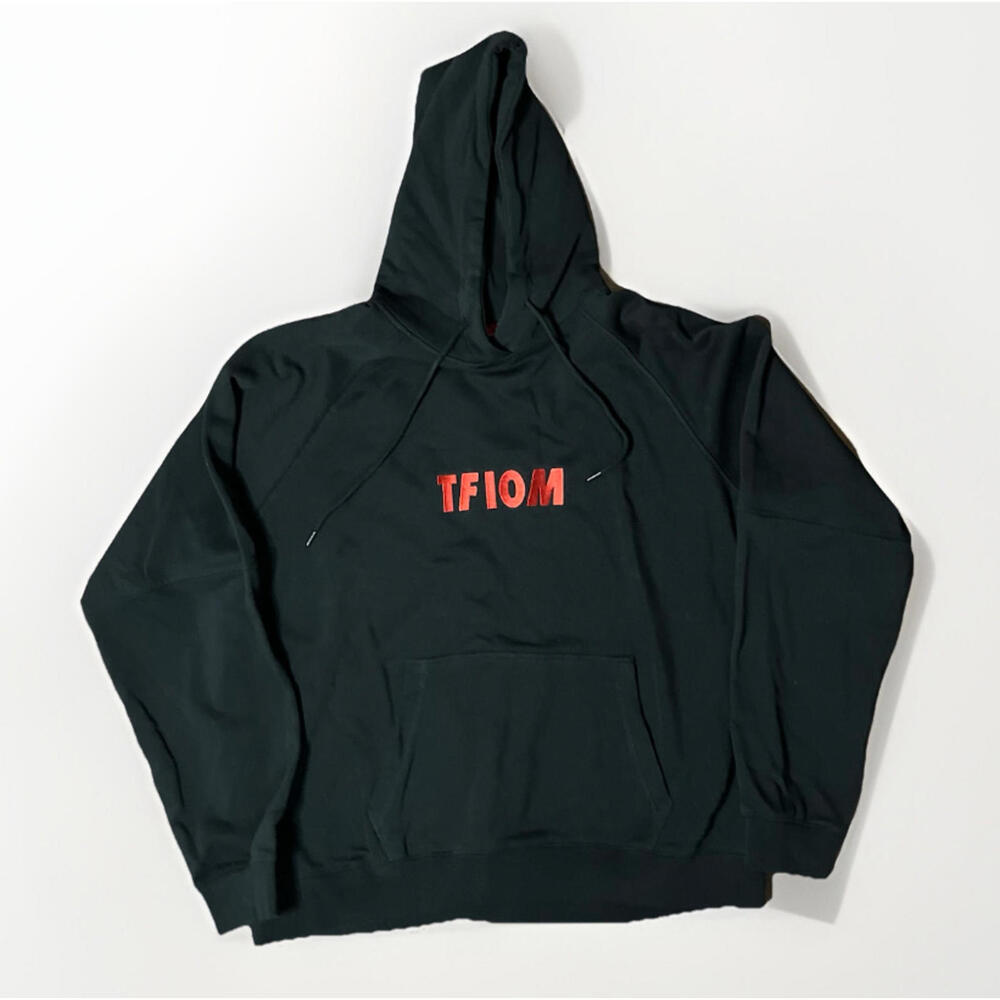 The Future Is On Mars TFIOM Black Graphic Hoodie Size Large